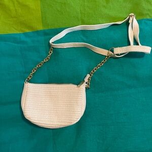 Primark Cream Crossbody Bag with Chain Strap